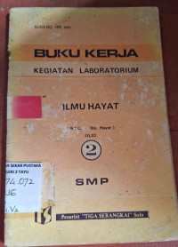 Image of BUKU KERJA KEGIATAN LABORATORIUM ILMU HAYAT