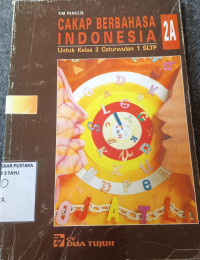 Image of CAKAP BERBAHASA INDONESIA 2A