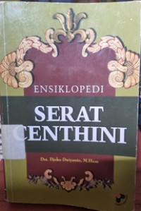 Image of ENSIKLOPEDI SERAT CENTHINI