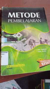 Image of METODE PEMBELAJARAN