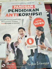 Image of PANDUAN PENDIDIKAN ANTI KORUPSI