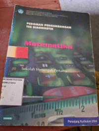 Image of PEDOMAN PENGEMBANGAN TES DIAGNOSTIK MATEMATIKA