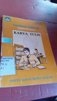 Image of PEDOMAN RINGKAS PENYUSUNAN KARYA TULIS