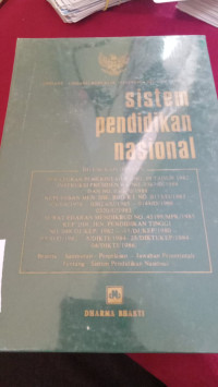 Image of SISTEM PENDIDIKAN NASIONAL